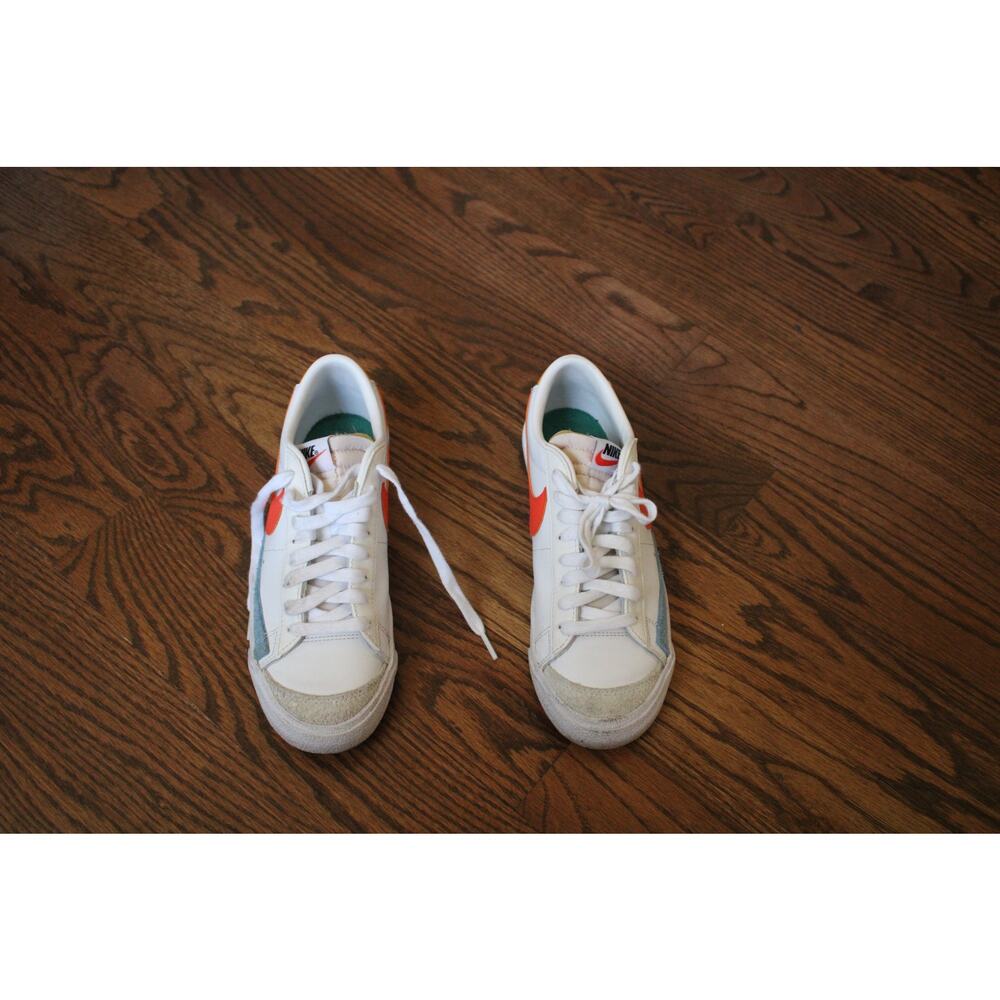 Womens Blazer Low '77 White/Orange